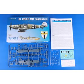 Eduard 1:48 Messerschmitt Bf-109 G-6 MTT Regensburg WEEKEND edition [brak zdjęcia]