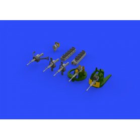 Eduard H8K2 Emily guns HASEGAWA