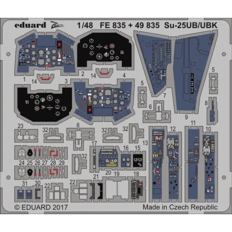 Eduard 1:48 Sukhoi Su-25UB/UBK dla Smer [brak zdjęcia]