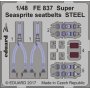 Eduard 1:48 Super Seasprite seatbelts STEEL dla Kittyhawk [brak zdjęcia]