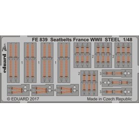 Eduard 1:48 Seatbelts France WWII STEEL [brak zdjęcia]