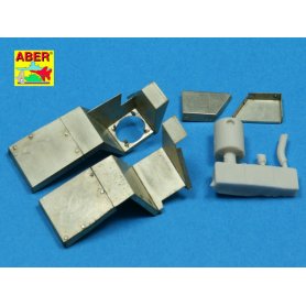 ABER 1:35 Błotniki do Sd.Kfz.251/1 Ausf.D dla AFV Club cz.2 zestaw dodatkowy