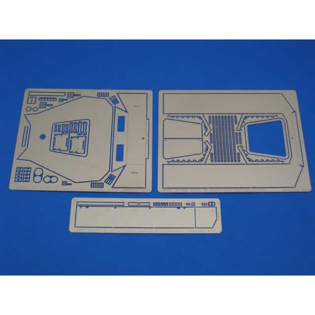 ABER 1:35 Górne opancerzenie do Sd.Kfz.251/1 Ausf.D dla AFV Club cz.5 zestaw dodatkowy