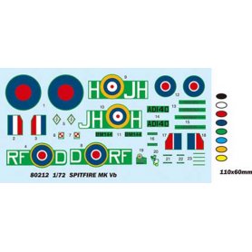 Hobby Boss 1:72 Supermarine Spitfire Mk.Vb Easy Assembly