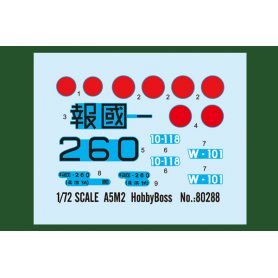 Hobby Boss 1:72 80288 A5M2 Easy Assembly