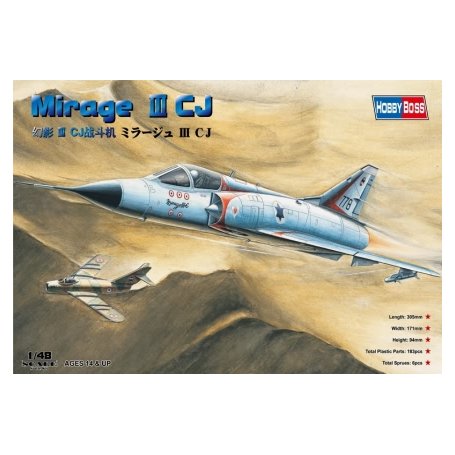 Hobby Boss 1:48 80316 Dassault Mirage III CJ