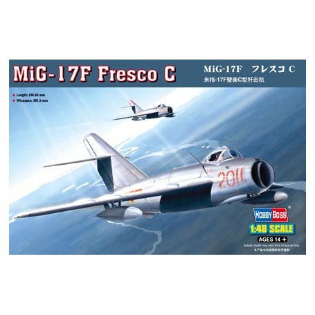 Hobby Boss 1:48 80334 MIG-17F FRESCO