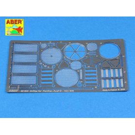 ABER 1:25 Siatki do Sd.Kfz.171 Jagdpanther Ausf.G późna wersja
