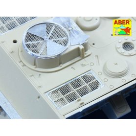 ABER 1:25 Siatki do Sd.Kfz.171 Jagdpanther Ausf.G późna wersja