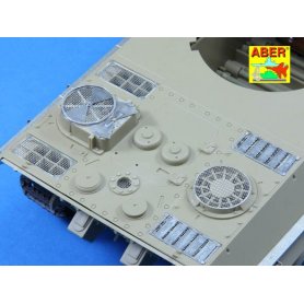 ABER 1:25 Siatki do Sd.Kfz.171 Jagdpanther Ausf.G późna wersja
