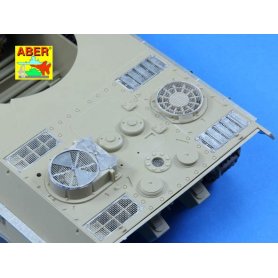 ABER 1:25 Siatki do Sd.Kfz.171 Jagdpanther Ausf.G późna wersja