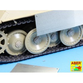 ABER 1:25 Osłony boczne Schurzen dla Pz.Kpfw.V Panther i Jagdpanther