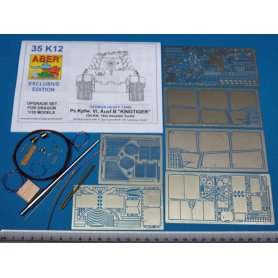 ABER UPGRADE SET 1:35 Pz.Kpfw.VI King Tiger wieża Henschel