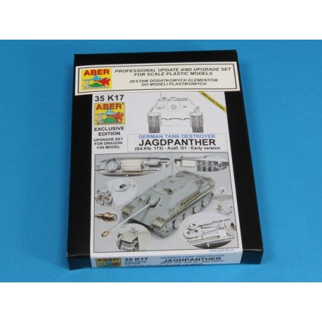 ABER UPGRADE SET 1:35 Sd.Kfz.173 Jagdpanther wczesna wersja