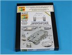 ABER UPGRADE SET 1:35 Sd.Kfz.173 Jagdpanther wczesna wersja