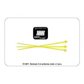 ABER 72 A01 3 SZT.NIEMIECKIE ANTENY