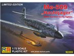 RS Models 1:72 Messerschmitt Me-509 Nachtjager