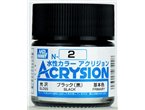 Mr.Acrysion N002 Black - GLOSS - 10ml 