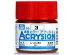 Mr.Acrysion N003 Red - GLOSS - 10ml 
