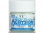 Mr.Acrysion N011 Flat White - MATT - 10ml 
