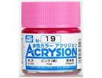 Mr.Acrysion N019 Pink - BŁYSZCZĄCY - 10ml