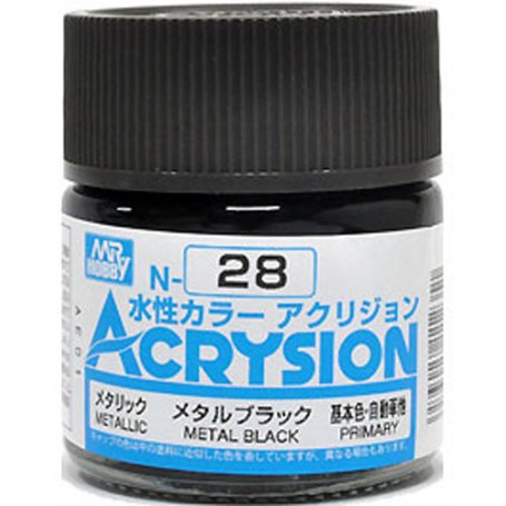 Mr. Acrysion N028 Metal Black
