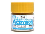 Mr.Acrysion N034 Cream Yellow - GLOSS - 10ml 