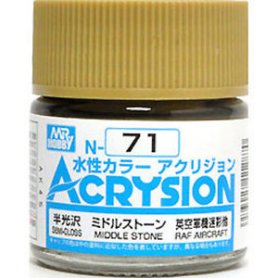 Mr.Acrysion N071 Middle Stone - SATYNOWY - 10ml