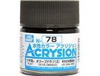 Mr.Acrysion N078 Olive Drab (2) - MATT - 10ml 