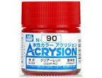 Mr.Acrysion N090 Clear Red - GLOSS - 10ml 