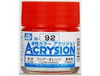 Mr.Acrysion N092 Clear Orange - BŁYSZCZĄCY - 10ml