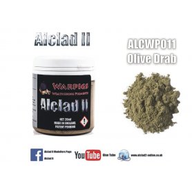 Alclad Wp011 Olive Drab Pigment