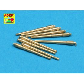 ABER 1:700 Zestaw 9 luf 406mm do USS Iowa i USS New Jersey i USS Missouri i USS Wisconsin
