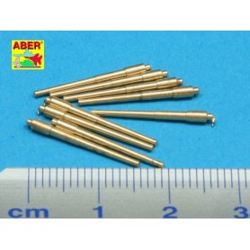 ABER 1:700 Zestaw 9 luf 406mm do USS Iowa i USS New Jersey i USS Missouri i USS Wisconsin