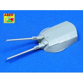 ABER 1:350 Zestaw 8 luf 406mm do IJN Mutsu i IJN Nagato