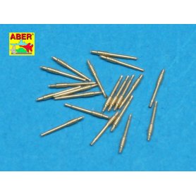 ABER 1:350 Zestaw 20 luf 40mm Bofors Mk.1 do amerykańskich okrętów