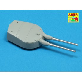 ABER 1:350 Zestaw 8 luf 381mm z osłonami antypodmuchowymi do brytyjskich okrętów