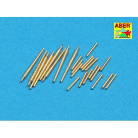 ABER 1:350 Zestaw 8 luf 127mm L40 type 89 z oporopowrotnikami do japońskich okrętów