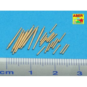 ABER 1:350 Zestaw 8 luf 127mm L40 type 89 z oporopowrotnikami do japońskich okrętów