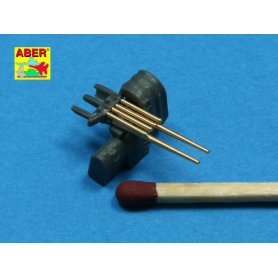 ABER 1:350 Zestaw 8 luf 127mm L40 type 89 z oporopowrotnikami do japońskich okrętów