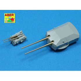 ABER 1:350 Zestaw 8 luf 203mm i 12 luf 105mm do niemieckich krążowników