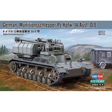 Hobby Boss 1:72 German Munitionsschlepper Pz.Kpfw.IV Ausf.D/E 