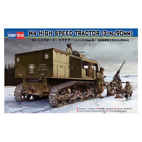 Hobby Boss 1:35 82407 M4 High speed tractor (3in. / 90mm)