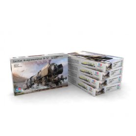 Hobby Boss 1:72 82901 Deutsche Kriegslokomotive BR 52