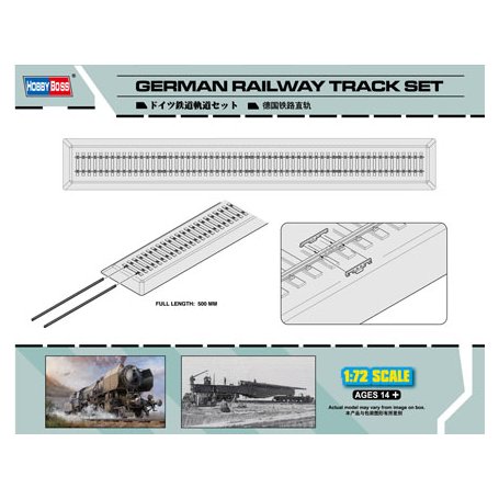 Hobby Boss 1:72 82902 German Railway Track Set