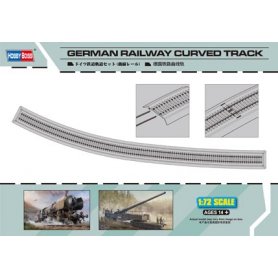 Hobby Boss 1:72 German railway curved track