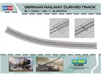 Hobby Boss 1:72 German railway curved track