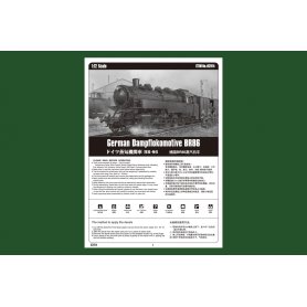 Hobby Boss 1:72 82914 German Dampflokomotive BR86
