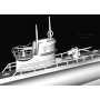 Hobby Boss 1:350 Niemiecka łódź podwodna U-boot type VII C
