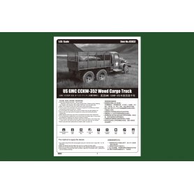 Hobby Boss 1:35 83832 U.S. GMC CCKW-352 Wood Cargo Truck